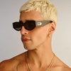 image:imageLe Specs Body Bumpin II Sunglasses  Tort Oval Unisex Classic Retro Style