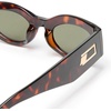 image:imageLe Specs Body Bumpin II Sunglasses  Tort Oval Unisex Classic Retro Style