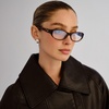 image:imageLe Specs Dont Cha Sunglasses  Tort Oval Unisex Minimalist Y2K Style