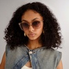 image:imageLe Specs Incantation Sunglasses  Sand Square Womens Elegant and Flattering Style