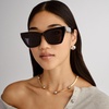 image:imageLe Specs Le Coeur Sunglasses  Black Cat Eye Womens Elegant and Flattering Style