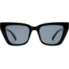 image:imageLe Specs Le Coeur Sunglasses  Black Cat Eye Womens Elegant and Flattering Style