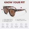 image:imageLe Specs Liar Liar Womens Oversized Cat Eye SunglassesVolcanic Tort