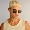image:imageLe Specs Neptune Deux SunglassesGold Khaki Mono Polarized