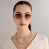image:imageLe Specs Odyssey Sunglasses  Bright Gold Round Unisex Classic Everyday Style
