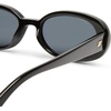 image:imageLe Specs Outta Love Retro 90s Vintage Narrow Oval Sunglasses for Women and MenBlack