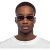 image:imageLe Specs Outta Love Retro 90s Vintage Narrow Oval Sunglasses for Women and MenCookie Tort