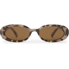 image:imageLe Specs Outta Love Retro 90s Vintage Narrow Oval Sunglasses for Women and MenCookie Tort