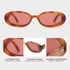 image:imageLe Specs Outta Love Retro 90s Vintage Narrow Oval Sunglasses for Women and MenOrange