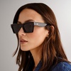 image:imageLe Specs Something Sunglasses  DFrame Unisex Classic Everyday StyleBlack
