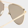 image:imageLe Specs The Duke Gold Peach Mirror