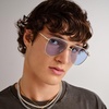 image:imageLe Specs The Duke Gold Sky Blue Tint