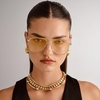 image:imageLe Specs The Duke Sunglasses  Gold Aviator Unisex Classic Retro Style