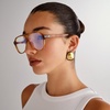 image:imageLe Specs Tragic Magic Blue Light Glasses  Vintage Tort Aviator Unisex Classic Everyday Style