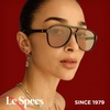image:imageLe Specs Tragic Magic Sunglasses  Aviator Unisex Classic Everyday StyleBlack