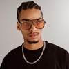 image:imageLe Specs Tragic Magic Sunglasses  Cookie Tort Aviator Unisex Classic Everyday Style
