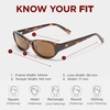 image:imageLe Specs Unisex DONT CHA Sunglasses Tort