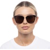 image:imageLe Specs Womens Caliente Sunglasses BrownTort  Rose Gold