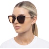 image:imageLe Specs Womens Caliente Sunglasses BrownTort  Rose Gold