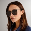 image:imageLe Specs Womens Caliente SunglassesBlackKhaki Mono