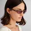 image:imageLe Specs Womens Dont Cha SunglassesPearl Chocolate