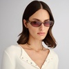 image:imageLe Specs Womens Dont Cha SunglassesPearl Chocolate