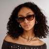image:imageLe Specs Womens Dream Lover SunglassesDark Tort