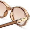 image:imageLe Specs Womens Duskfall SunglassesPearl Chocolate