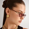 image:imageLe Specs Womens Duskfall SunglassesPearl Chocolate