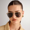 image:imageLe Specs Womens The Duke SunglassesGold