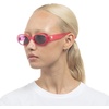 image:imageLe Specs Work It Sunglasses  Oval Unisex Minimalist Sleek StyleHyper Pink