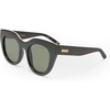 image:imageLe Specs Air Heart Cat Eye Sunglasses Elegant Flattering Style for WomenBlack