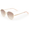 image:imageLe Specs Odyssey Sunglasses  Bright Gold Round Unisex Classic Everyday Style