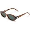 image:imageLe Specs Outta Love Retro 90s Vintage Narrow Oval Sunglasses for Women and MenTort