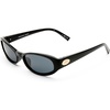 image:imageLe Specs Popalicious  Sunglasses  Black Oval Womens Micro 90s Sleek Style