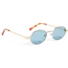 Gold Frame/Teal Lens