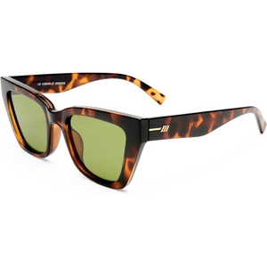 image:imageLe Specs Le Coeur Sunglasses  Dark Tort Cat Eye Womens Elegant and Flattering Style
