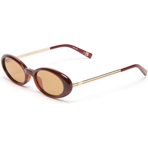 image:imageLe Specs Magnifique Sunglasses  Cocoa Oval Womens Minimalist Y2K Style