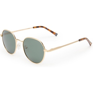 image:imageLe Specs Odyssey Sunglasses  Gold Round Unisex Classic Everyday Style