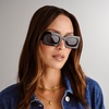 image:imageLe Specs Oh Damn Sunglasses  Rectangle Unisex Bold StyleBlack