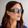image:imageLe Specs Oh Damn Sunglasses  Rectangle Unisex Bold StyleBlack