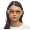 image:imageLe Specs Oh Damn Sunglasses  Rectangle Unisex Bold StyleSand