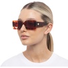image:imageLe Specs Oh Damn Sunglasses  Rectangle Unisex Bold StyleToffee Tort