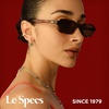 image:imageLe Specs Pilferer Retro 90s Rectangle Sunglasses for Women and MenTortoise