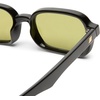 image:imageLe Specs Pilferer Sunglasses  Black Olive Rectangle Unisex Contemporary 90s Style
