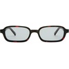 image:imageLe Specs Pilferer Sunglasses  Cherry Tort Rectangle Unisex Contempory 90s Style