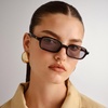 image:imageLe Specs Pilferer Sunglasses  Cherry Tort Rectangle Unisex Contempory 90s Style