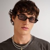 image:imageLe Specs Pilferer Sunglasses  Cherry Tort Rectangle Unisex Contempory 90s Style