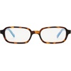 image:imageLe Specs Pilferer Sunglasses  Tort Rectangle Unisex Contempory 90s Style