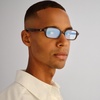 image:imageLe Specs Pilferer Sunglasses  Tort Rectangle Unisex Contempory 90s Style
